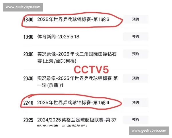 全国各地重要体育赛事时间表与赛程安排全解析